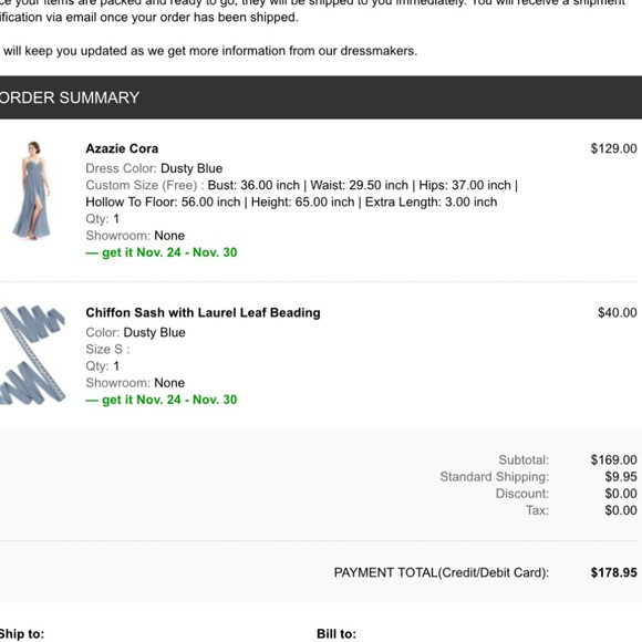 Azazie Cora Bridesmaid Dress - Picture 4 of 7